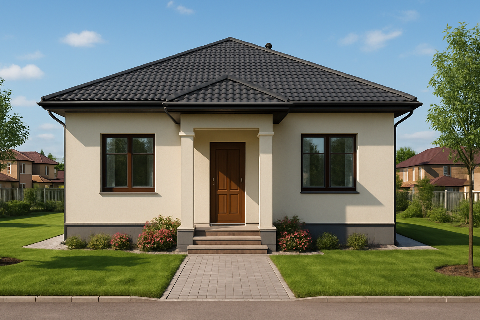 Дом 10×10, один этаж в Екатеринбурге