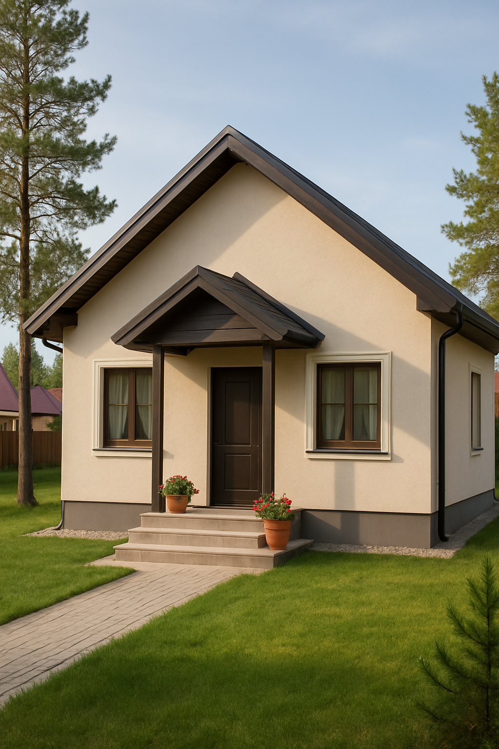 Дом 8×8 из газобетона в Екатеринбурге — расчёт блоков и стоимость